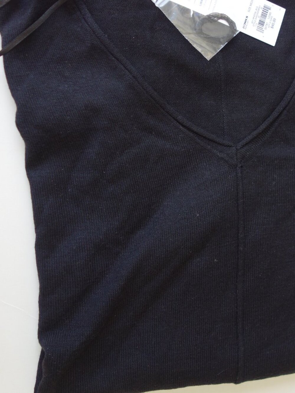 APT.9 WOMEN'S KNITTED PULLOVER Mineral Black Medium Size